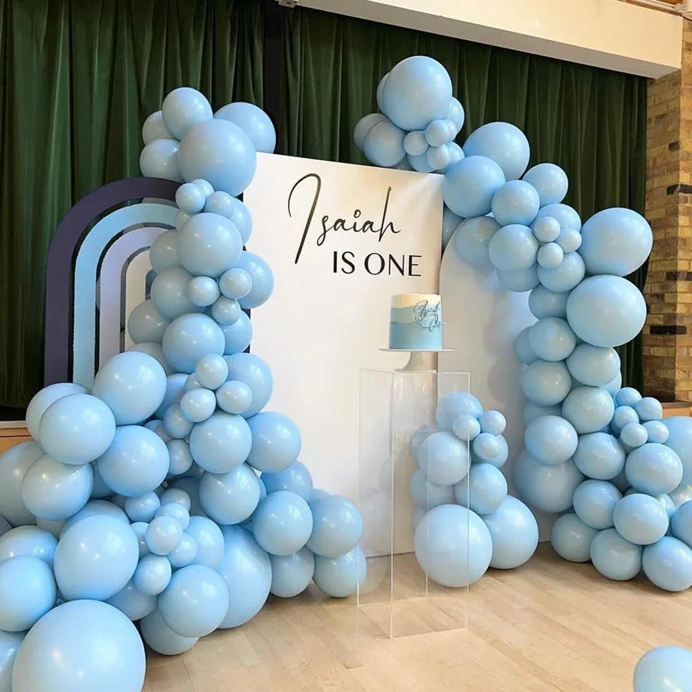 Blue Latex Balloon 12inch 5-100pcs/Pack for Wedding Birthday Party Baby Shower Engagement Anniversary Decoration Supplies Favors
